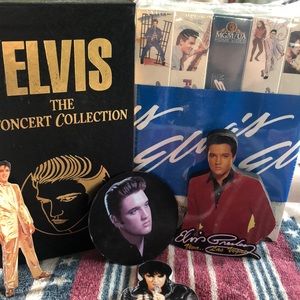 Elvis collection of VHS videos